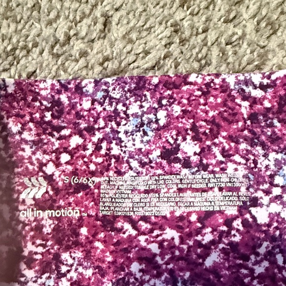 Pink all in motion Patterned Athletic Shorts - Picture 2 of 6